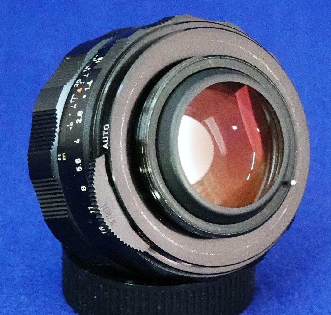 3097309　貴重フレア出現　美品！Super-Takumar　F1.4/50