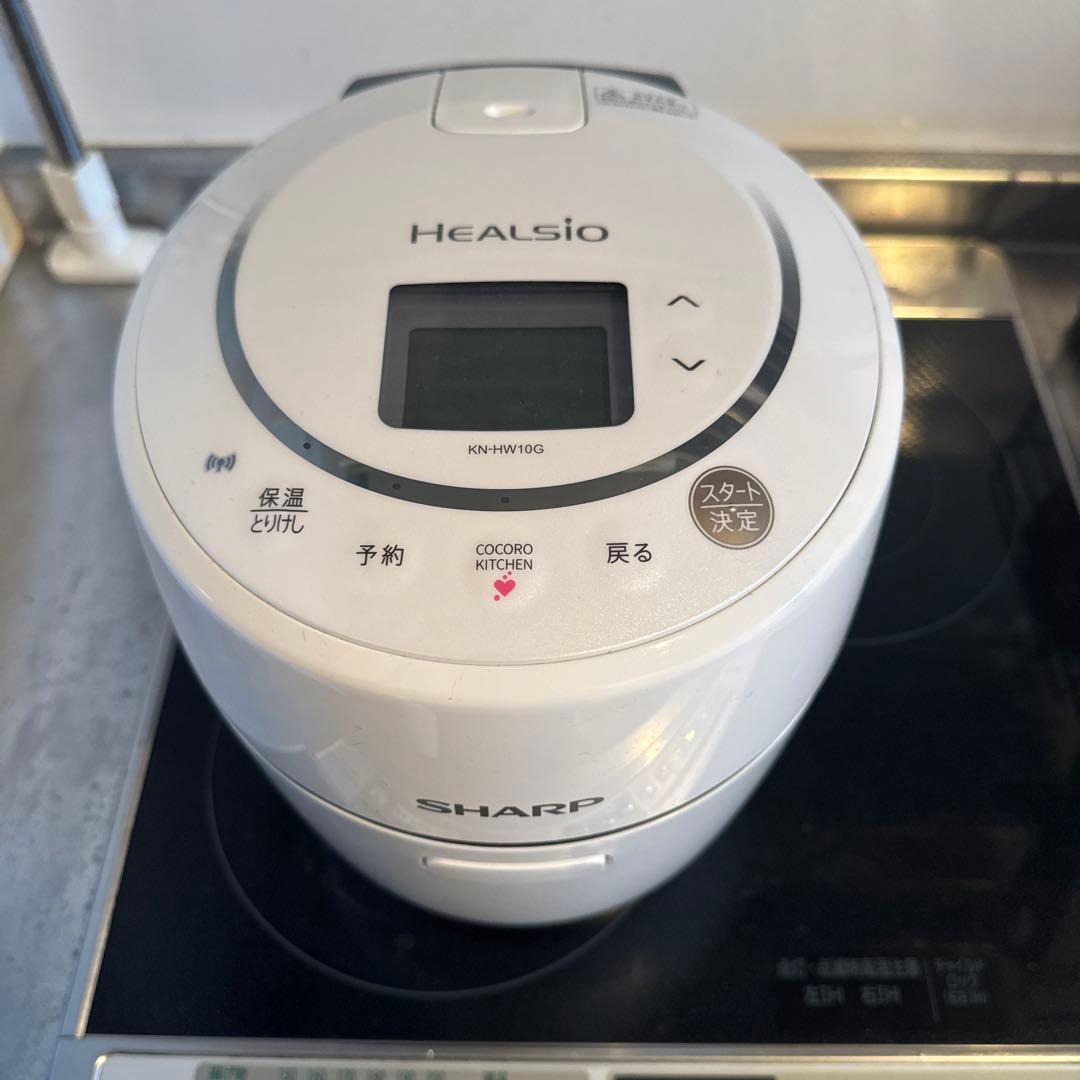 SHARP ヘルシオ ホットクック 電気調理鍋 無水鍋 1.0L 1~2人用