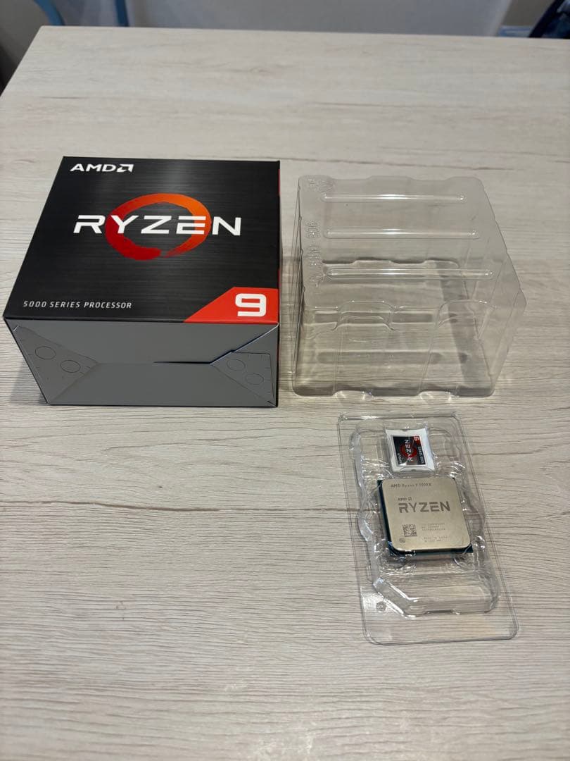 Ryzen 9 5900X CPU本体のみ AMD Ryzen 9 5900X 3.7GHz-4.8GHz 6 Core 24 Thread 105W Desktop CPU