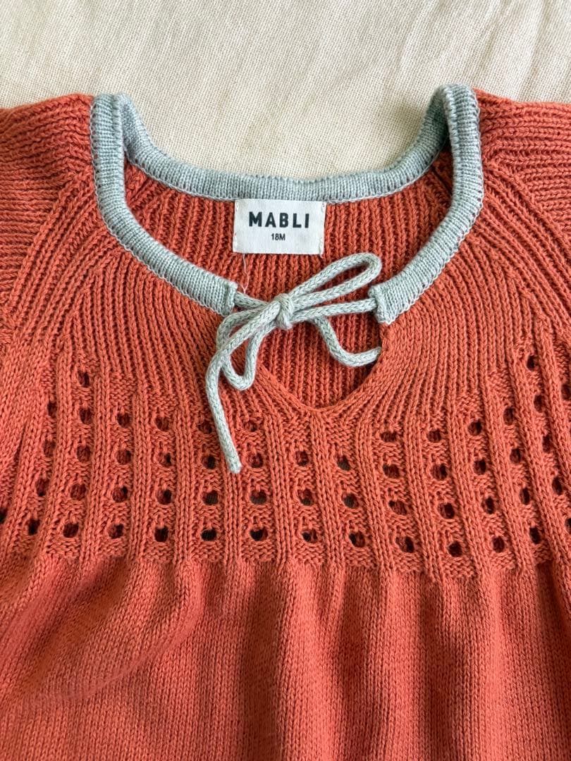 りっちゃんさん専用】MABLI 小人ロンパース Papaya 18m 【りっちゃん