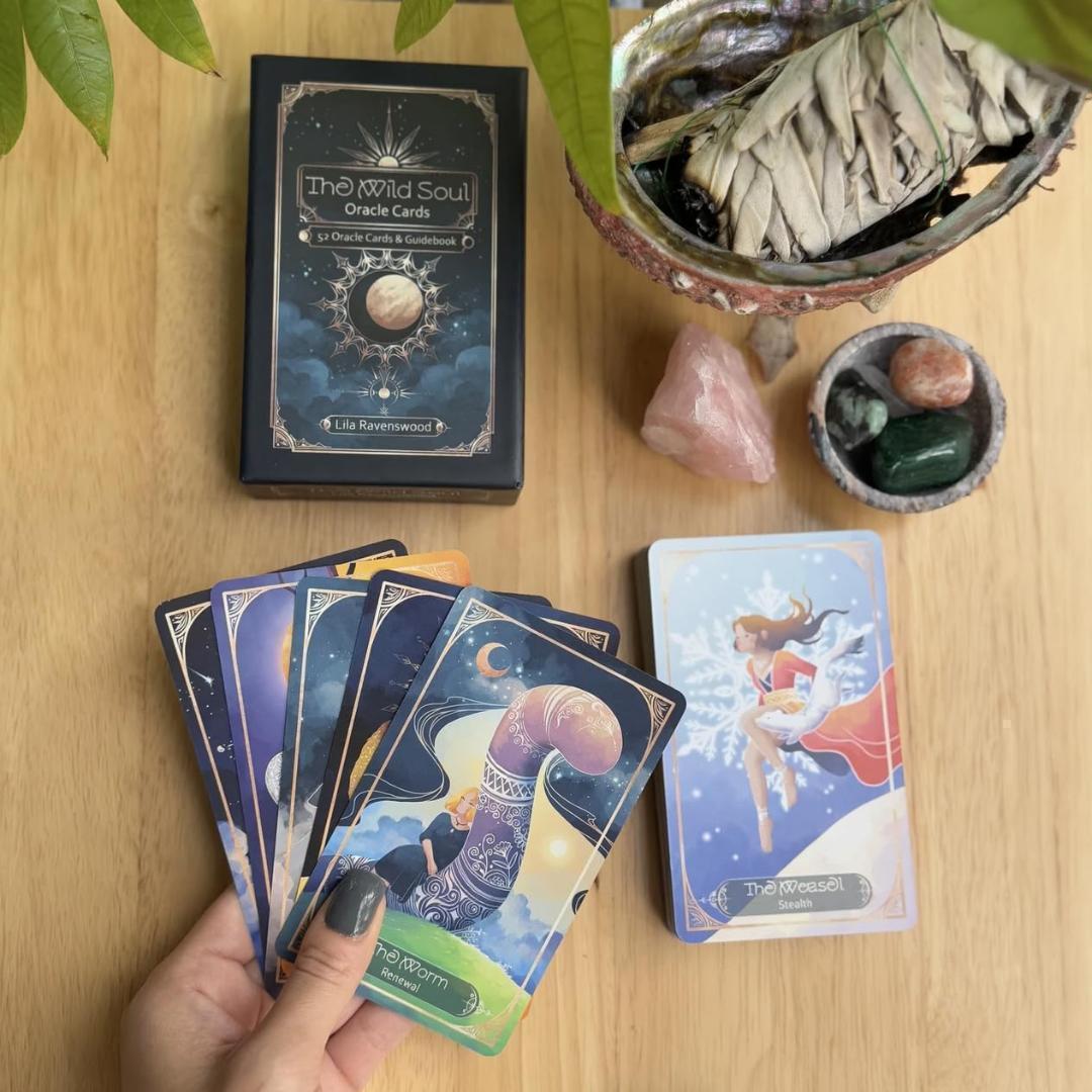 正規品オラクルカード】希少インディーズ✨人間と動物界を繋ぐ美しい