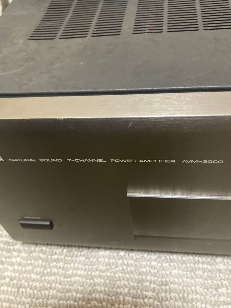 ☆通電OK☆YAMAHA☆AVM-3000☆パワーアンプ☆7チャンネル ☆通電