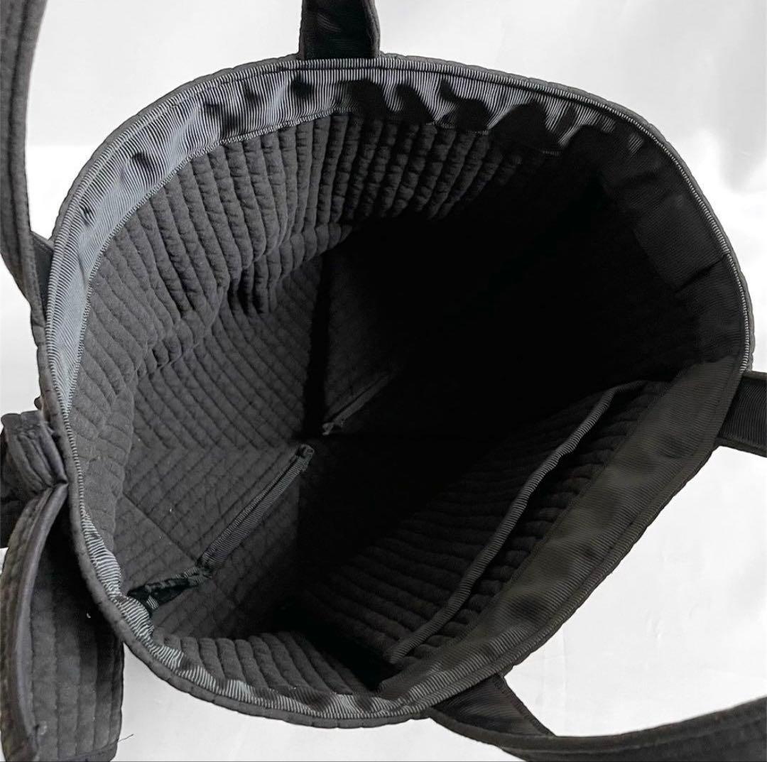 Tricker's／特注モデル 新作♡ヌビバッグ フリルギャザー ブラック