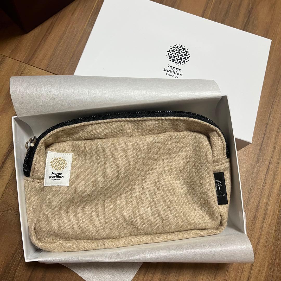 非売品】大阪・関西万博日本館 VIP限定記念品（ポーチ） 値下げ不可