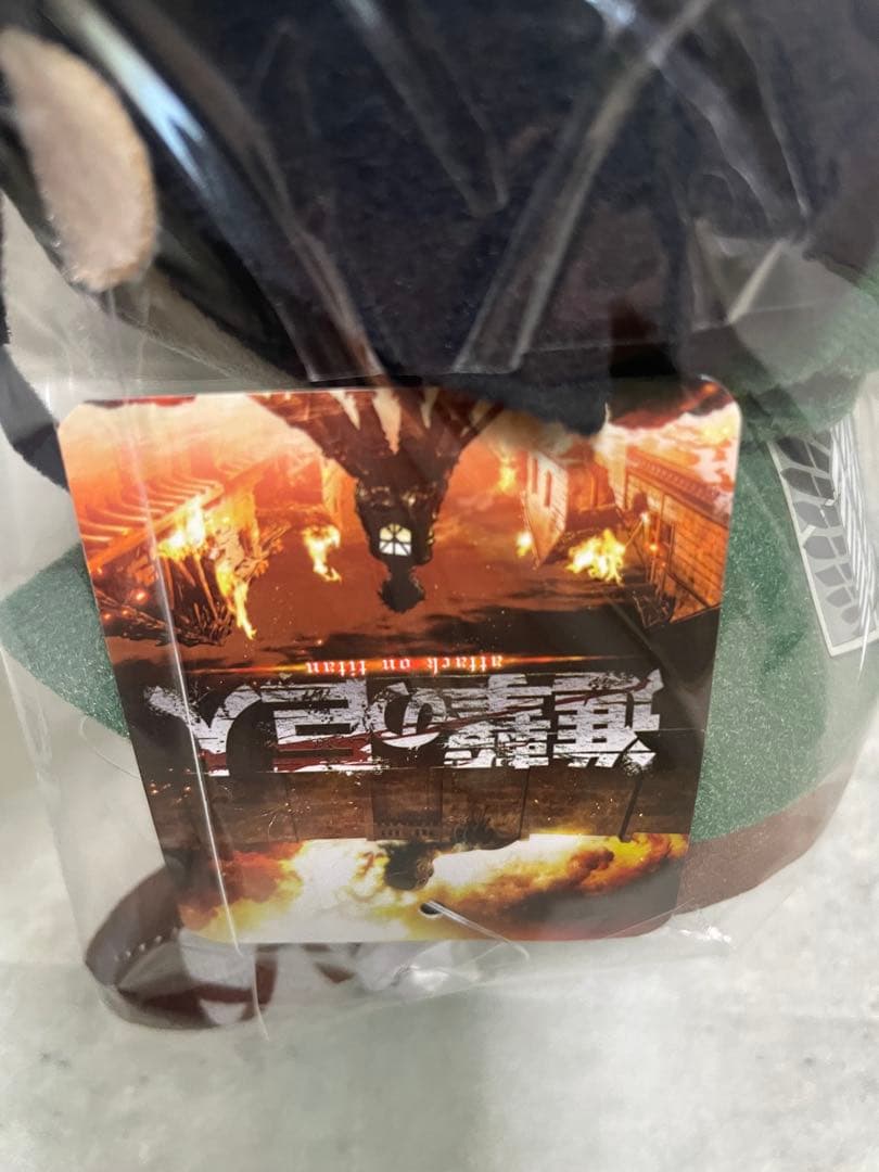 進撃の巨人 お座りぬいぐるみS ミカサ・アッカーマン 調査兵団 自由の