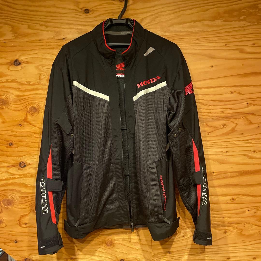 Honda Taichi ジャケット LLサイズ ブラック/レッド TAICHI 処分特価 秋冬モデル RSタイチ RSJ733 モトレック オール