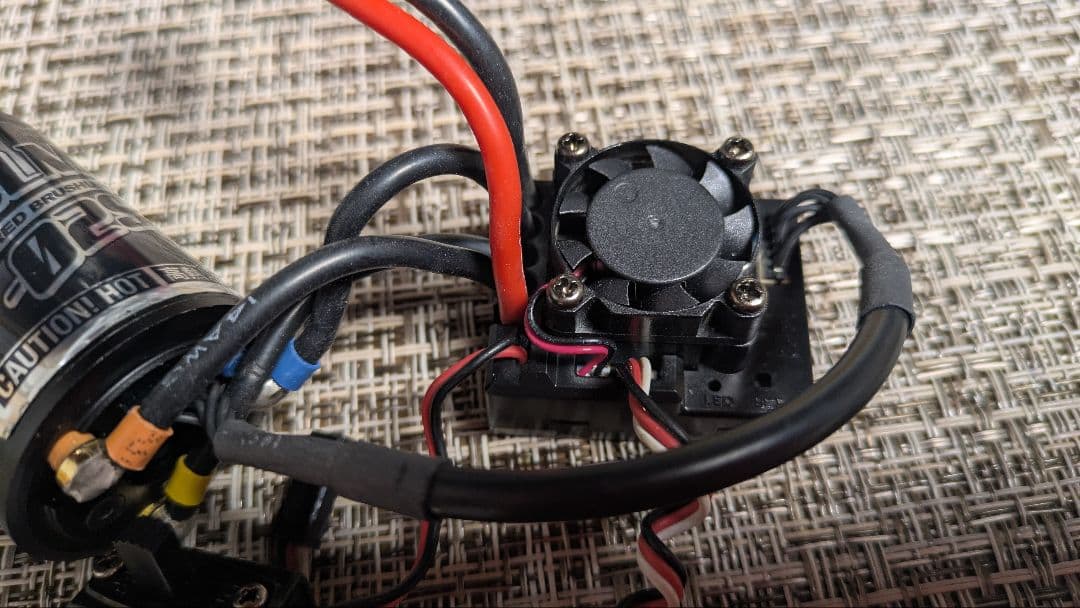 タミヤブラシレス　アンプモーターセット 15.5T