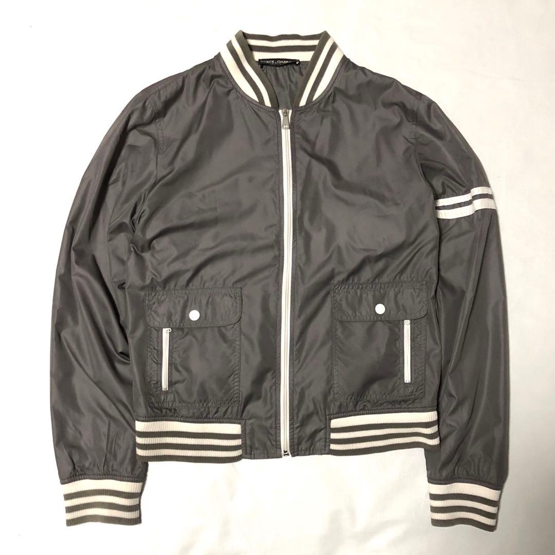 00s DOLCE&GABBANA ジップ ナイロンジャケット グレー 楽天市場】ドルチェ＆ガッバーナ DOLCE&GABBANA ドルガバ メンズ