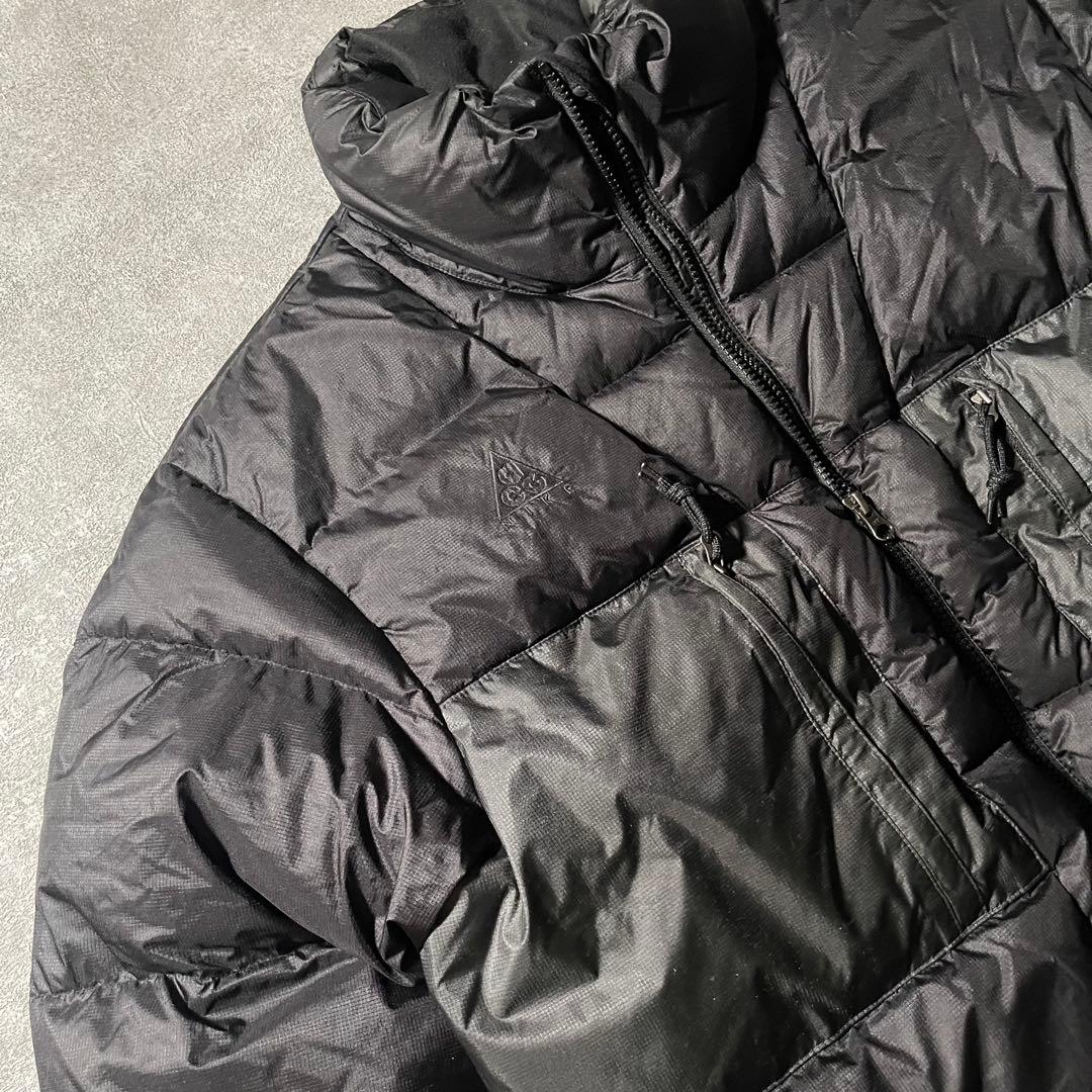 名作19FW NIKE ACG ダウンジャケット M Gore-Tex 黒 肉厚 - メルカリ
