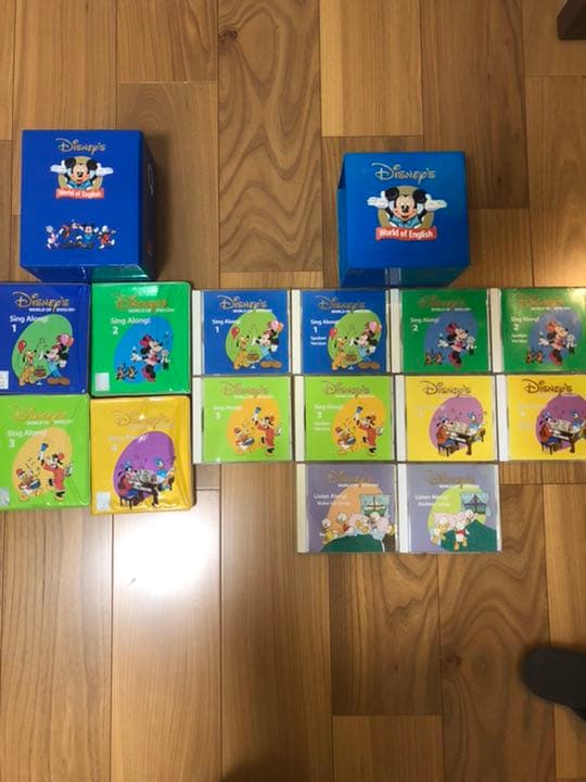 ディズニー　WORLD OF ENGLISH DWE SING ALONG thrift-webshop_a-007-wz1668-19