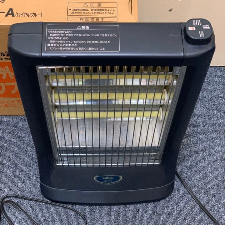 ナショナル 遠赤外線電気ストーブ DS-1010-A - メルカリ