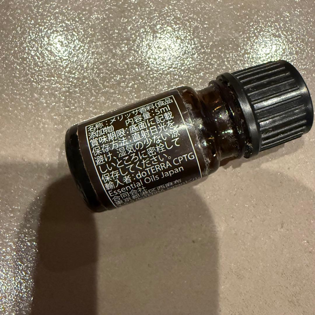 ドテラ 正規品 メリッサ Melissa 5ml 残量4割程度 - メルカリ