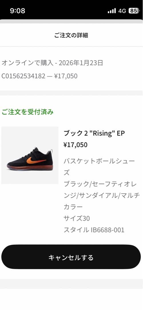 ブック 2 \"Rising\" EP バスケットボールシューズ 30