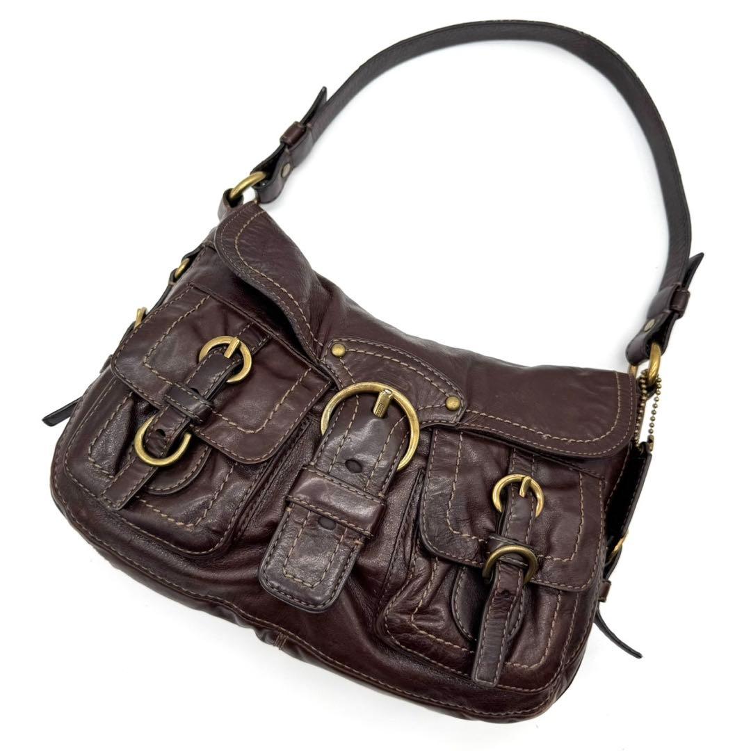 vintage coach y2k legacy oneshoulder bag - メルカリ