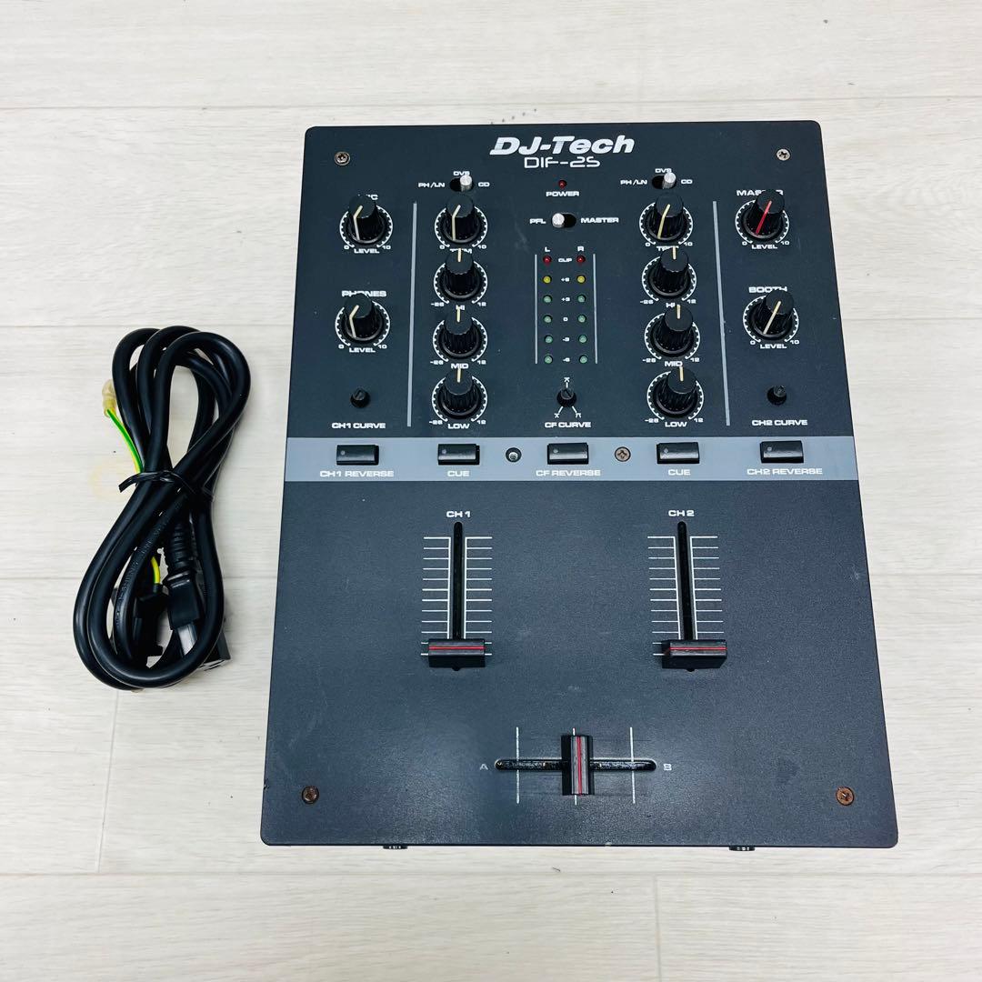 DJ-Tech DJミキサー スクラッチミキサー DIF-2S - メルカリ