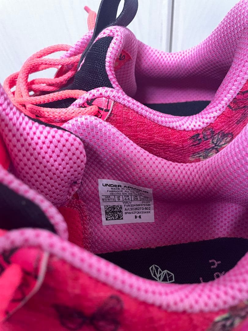 Curry 10 Girl Dad 28.0cm レッド