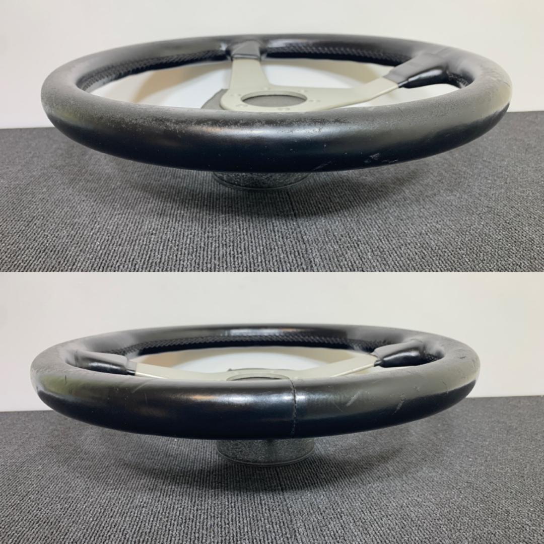 ナルディ ガラ3 タイプ0 レザー ステアリング 35パイ 補修ベースにも