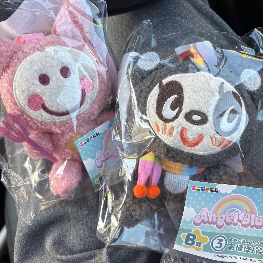 エンジェルブルー エニマイくじ ぬいぐるみ 2点セット - メルカリ