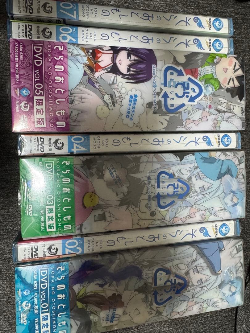 未開封　そらのおとしもの 全巻〈限定版〉DVD