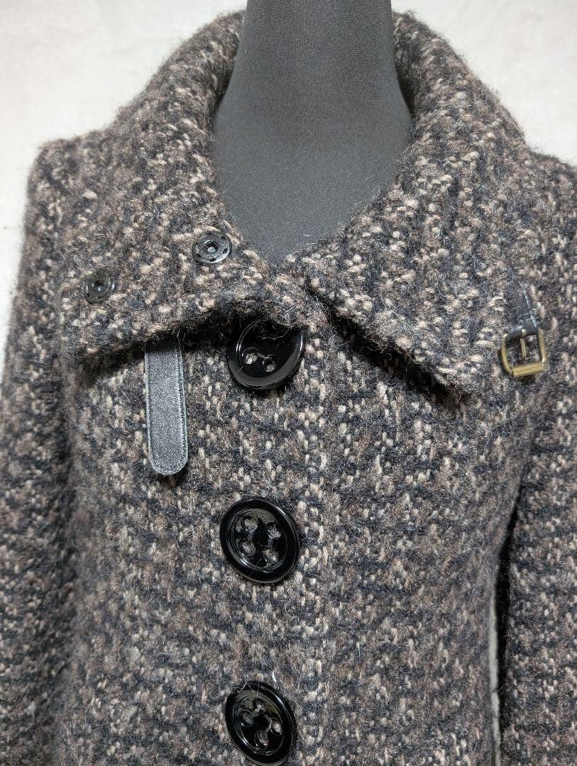 美品 Max&Co 2wayツイードコート アルパカ モヘヤ サイズ 38 - メルカリ