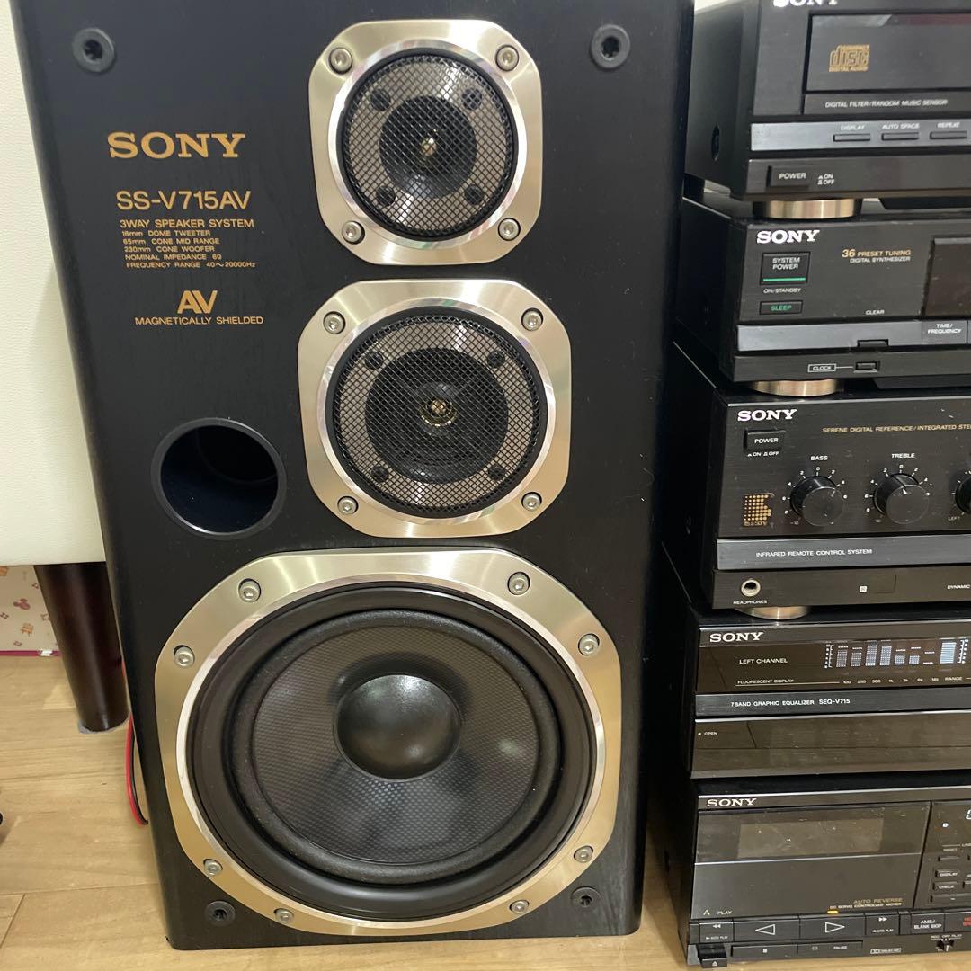 SONY システムコンポ ST-V715TV TA-V715 - メルカリ