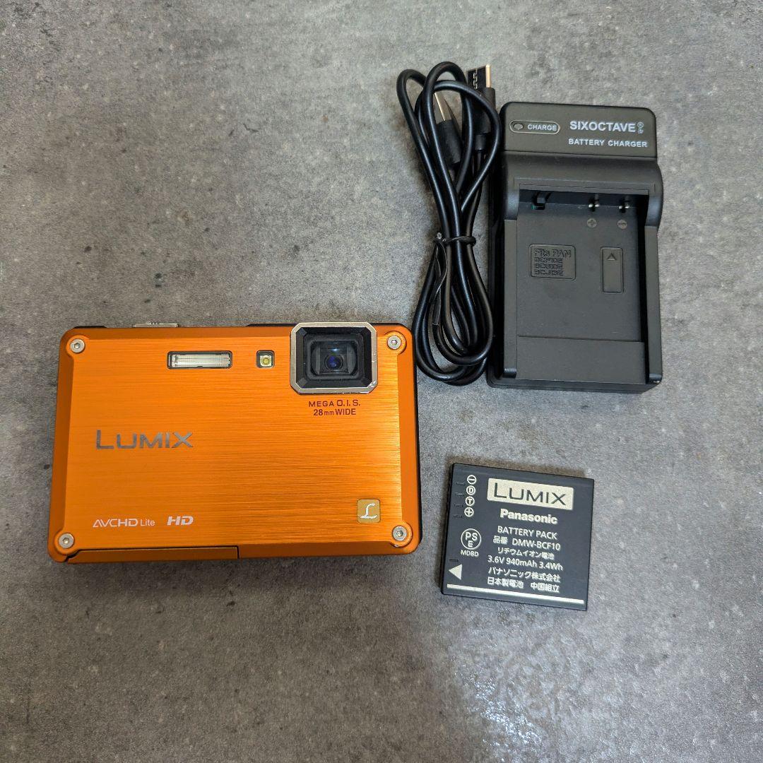 Panasonic LUMIX DMC-FT1 防水コンパクトカメラ 動作確認済 - メルカリ