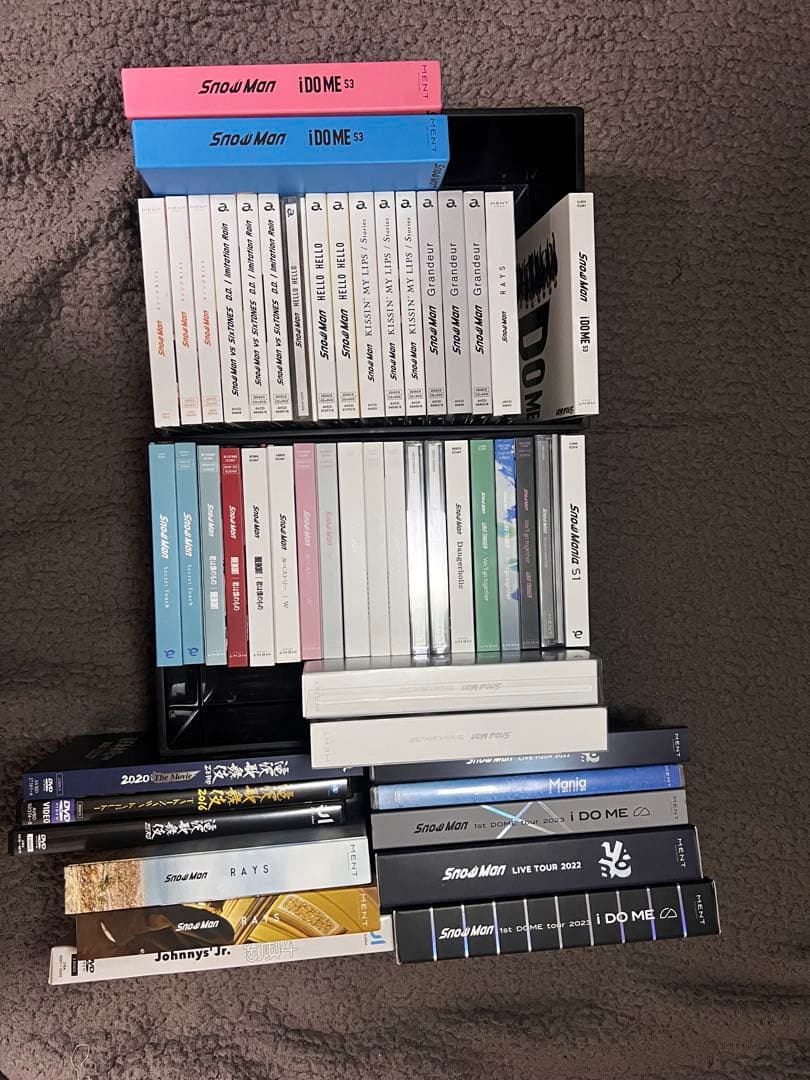  Man CD まとめ売り　特典付き　開封済み SnowMan CD購入特典まとめ売りの通販 by AOI｜ラクマ