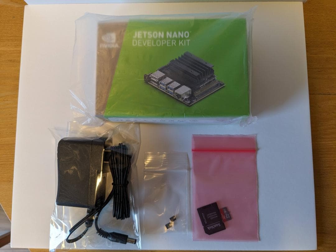 【新品・未開封】Jetson Nano 4GB B01 （ACアダプタ・SD付） NVIDIA Jetson Nano 開発者キットB01 セットアップ方法 #JetsonNano