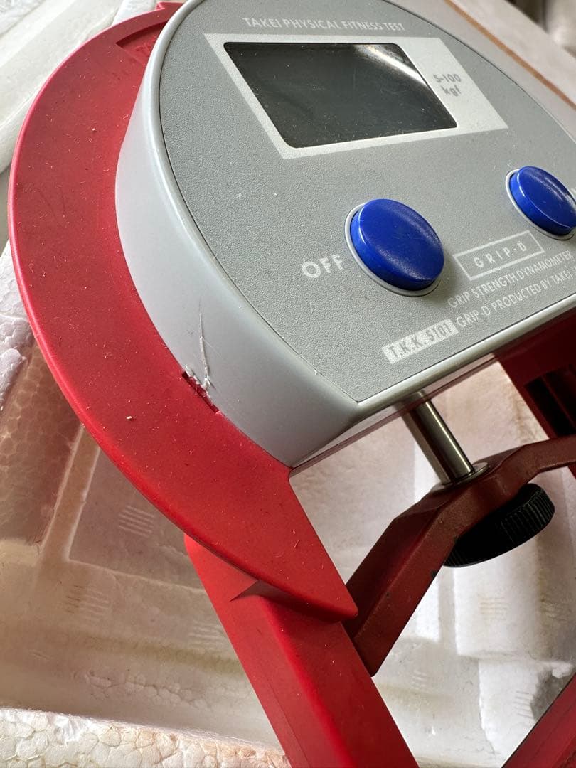 GRIP-D T.K.K.5101 竹井機器工業 デジタル握力計 電池切れ - メルカリ