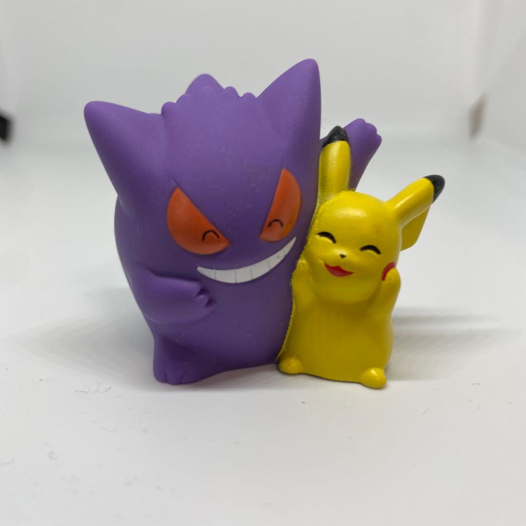 ポケモンキッズ ゲンガー ピカチュウ 指人形 ソフビフィギュア - メルカリ