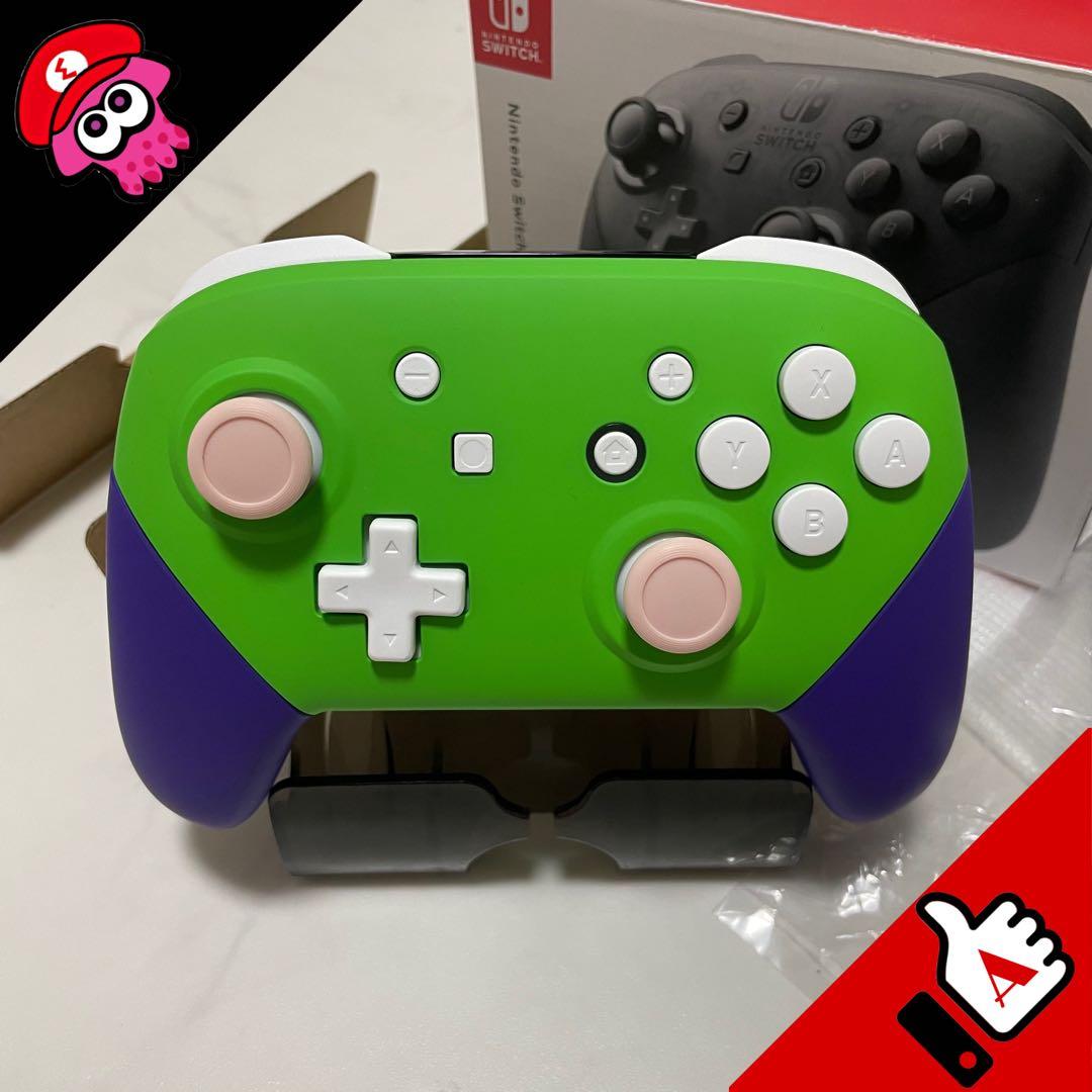 A＋] Switch スイッチ Proコントローラー プロコン カスタム - メルカリ