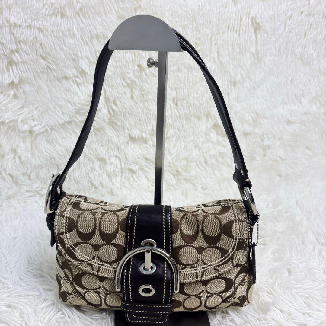 人気✨COACH コーチ ソーホー ワンショルダー キャンバス シグネチャー