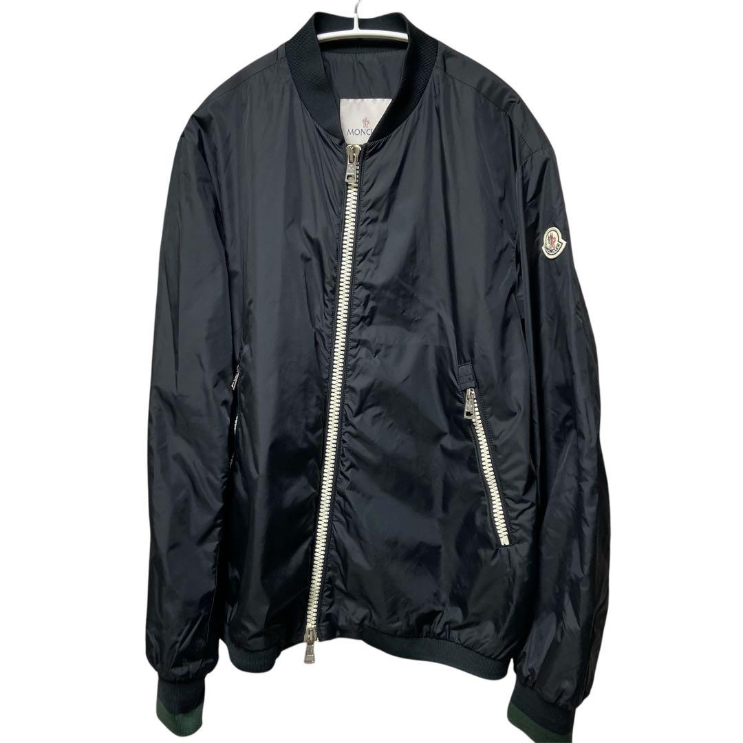 パ*ン様 モンクレールNORMANDIN GIUBBOTTOジップアップジャケッ MONCLER（モンクレール） ナイロン ジップアップ ジャケット ブルゾン