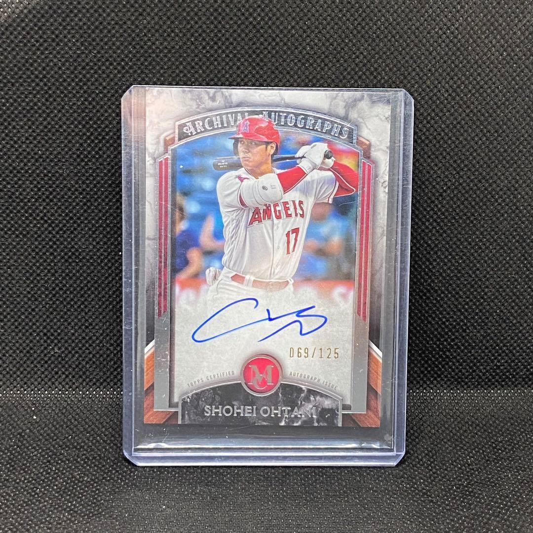 大谷翔平 2022 Topps 直筆サイン カード 125枚 限定 - メルカリ