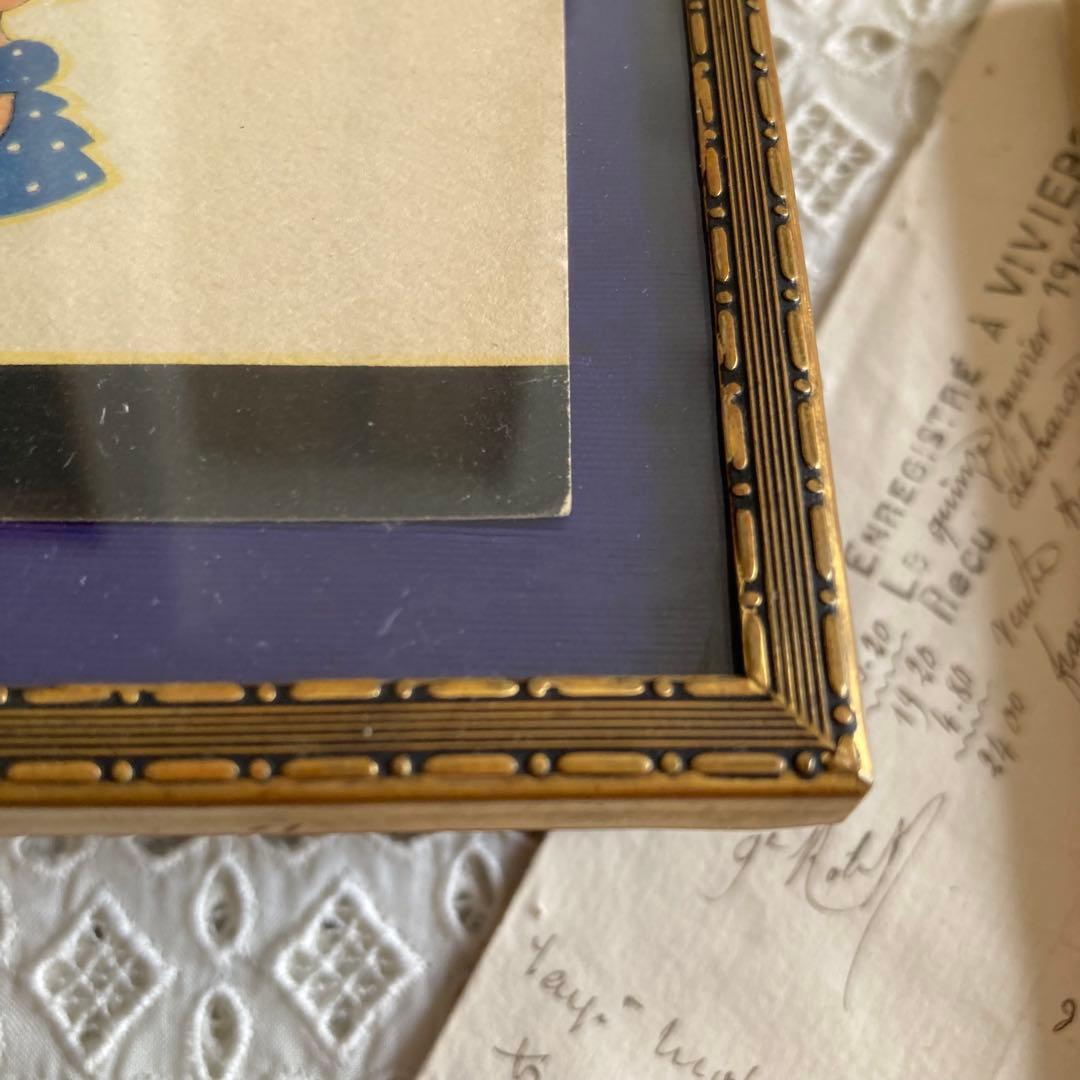 アンティークフレームA☆超希少スウェーデン1920年代エイナルネイマン