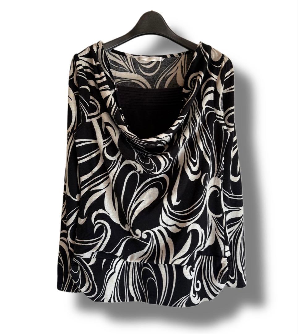 Y2K アーカイブ ドレープネック レイヤード ダークコア フェアリー