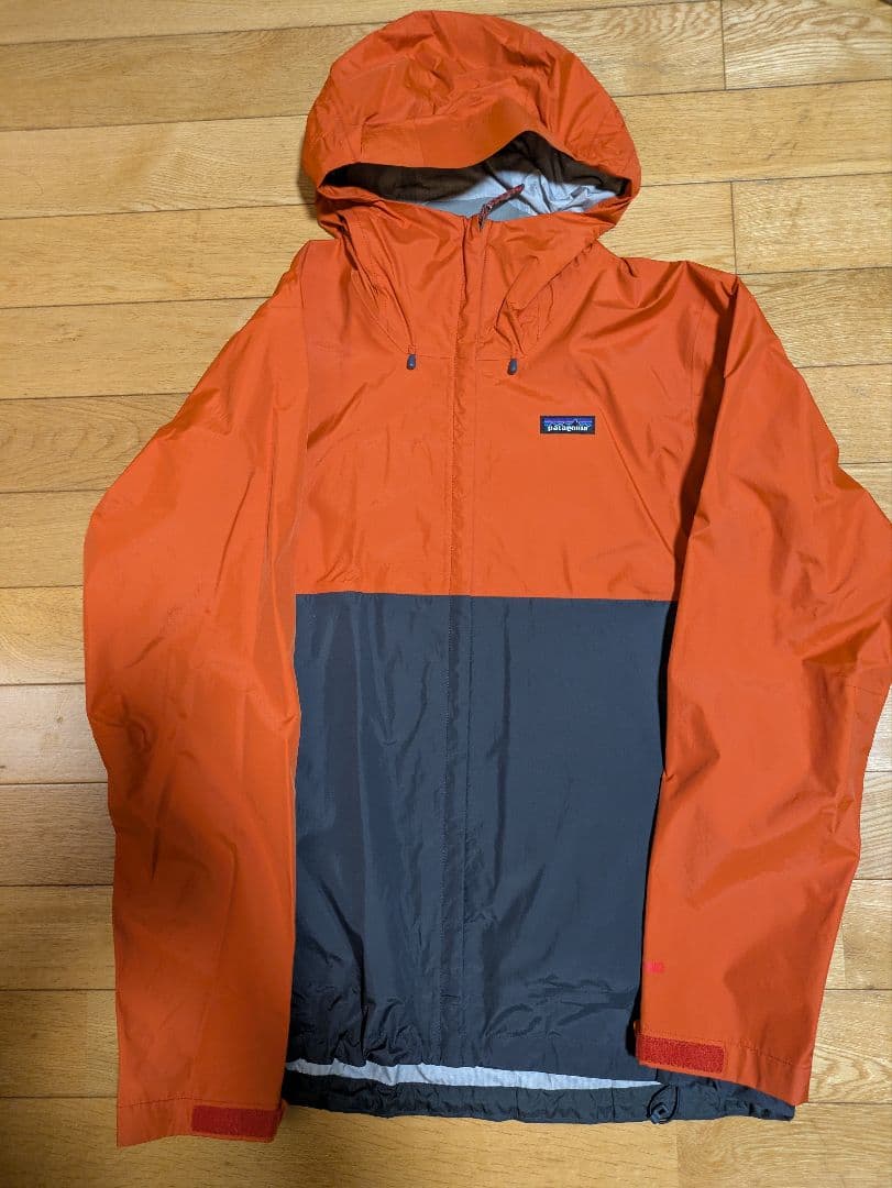 patagonia トレントシェル 3Lジャケット オレンジ/グレー　希少カラー キッズ・トレントシェル3L・レイン・ジャケット - パタゴニア公式