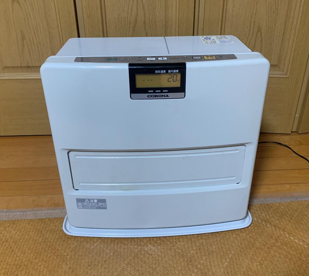 CORONA 石油ファンヒーター シャッター付き　完全整備済み美品 CORONA（コロナ） FH-ST5716BY(W) [石油ファンヒーター STシリーズ