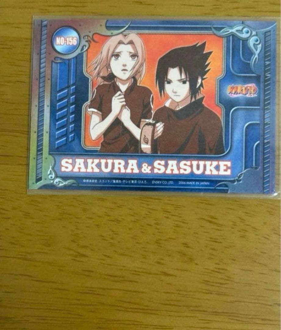 NARUTOエッチングカードコレクション3 SASUKE &SAKURA - メルカリ