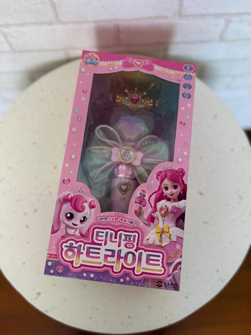 韓国限定】シーズン6 プリンセス キャッチティニピン ハートライト