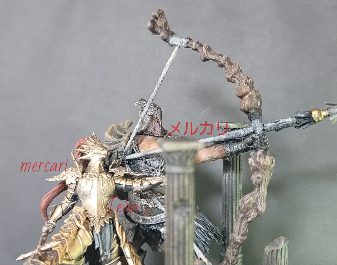 ☆ダークソウル☆鷹の目ゴー&竜狩りオーンスタイン☆塗装済み完成品