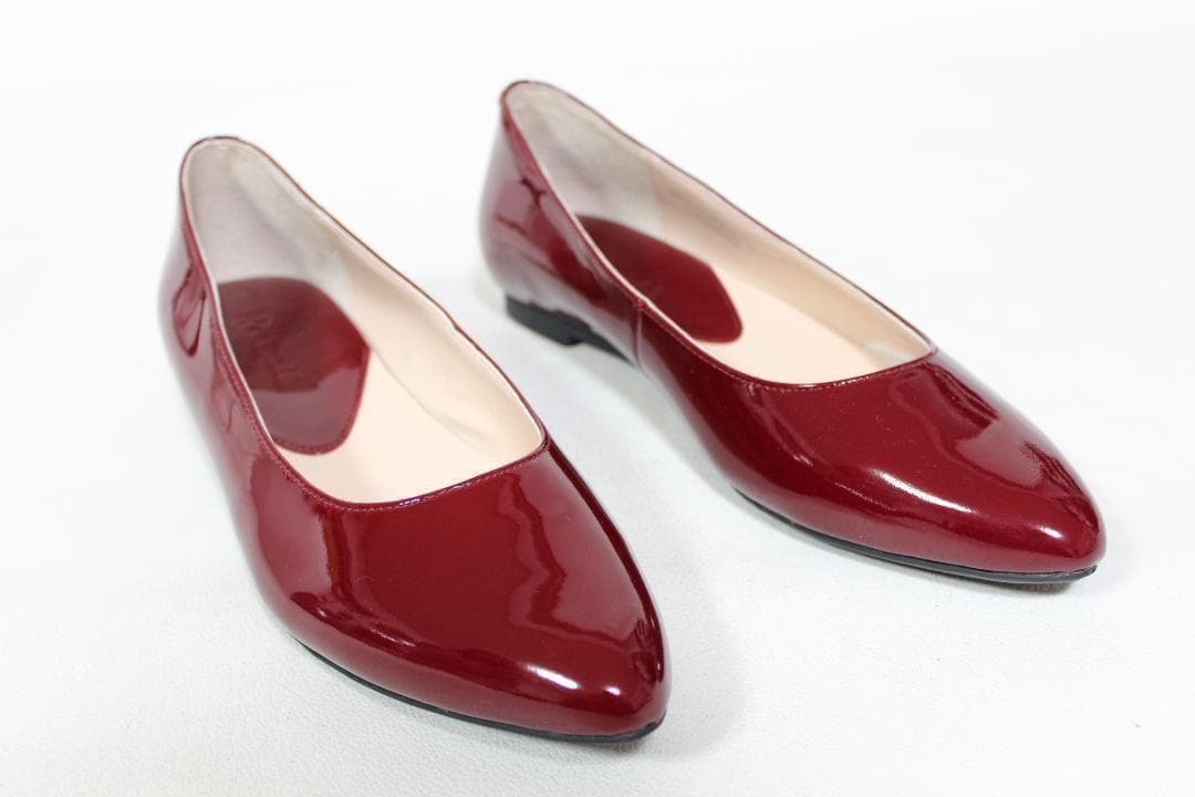 アシックス ランウォーク フラットパンプス(24.5ｃｍ2E)超美品