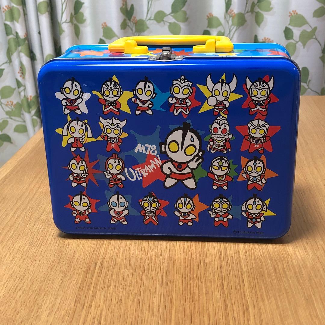 昭和レトロ ウルトラマン M78 ULTRAMAN 缶 ケース バンダイ - メルカリ