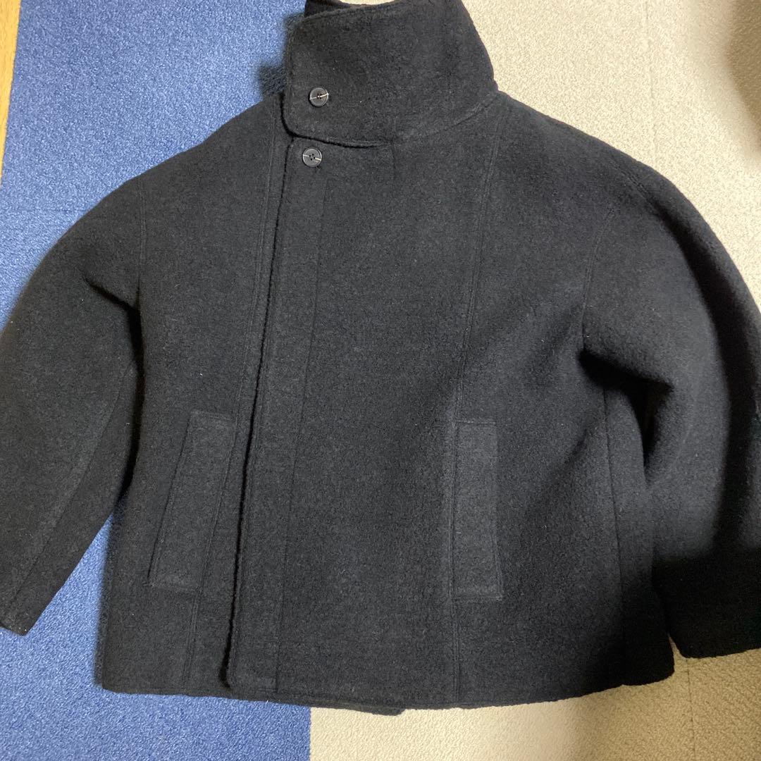 ジャケット・アウター TODAYFUL standcollar Boucle jacket BLK STANDCOLLAR BOUCLE JACKET|スタンドカラー ブークレ ジャケット