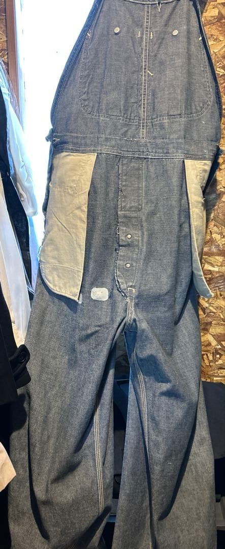 1940s Lee ハウスマークタグ デニムオーバーオール - メルカリ