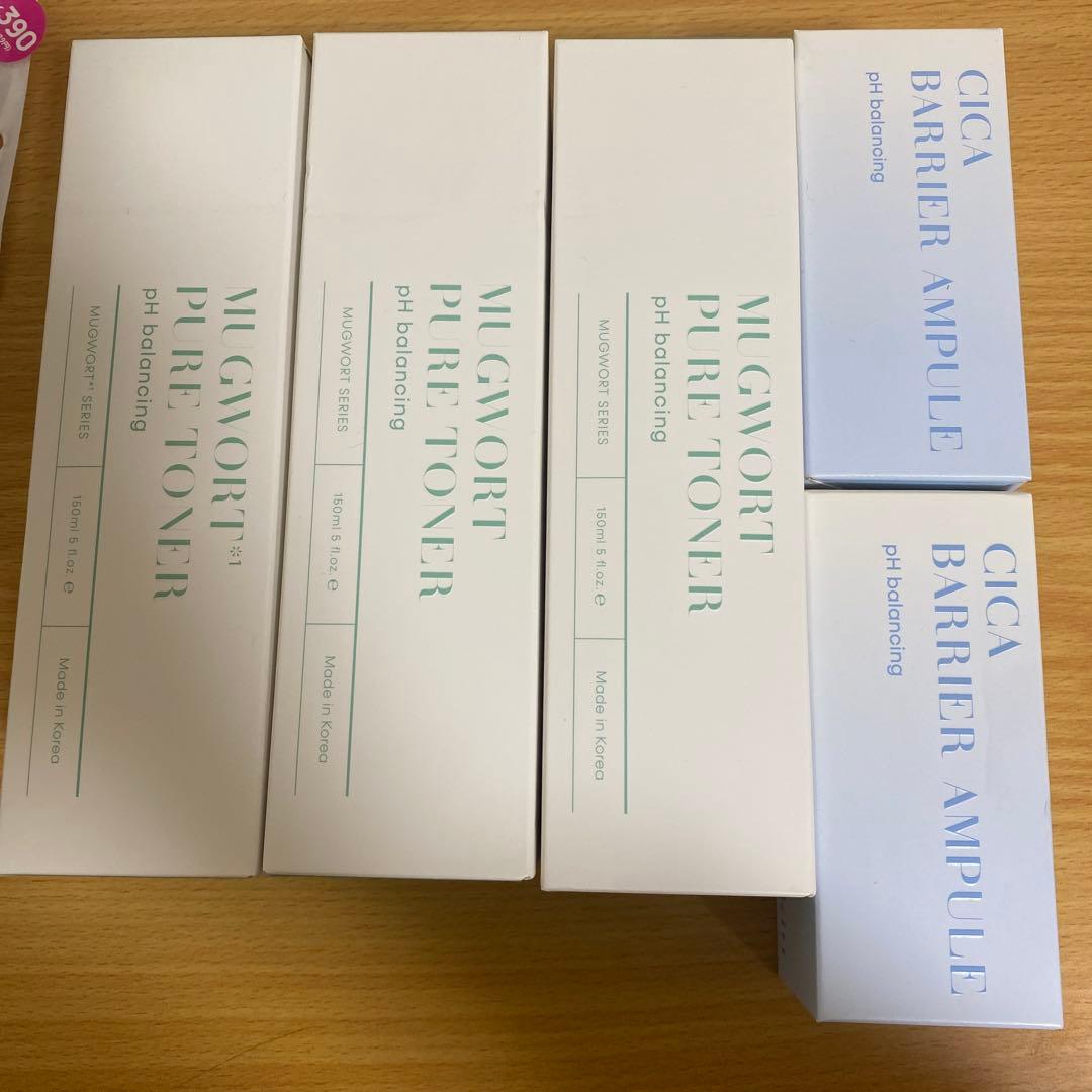 化粧水・ローション・トナー Mugwort Pure Toner & Cica Barrier Ampule 公式】 mgb skin MUGWORT PURE TONER 150ml | マグワートピュアトナー