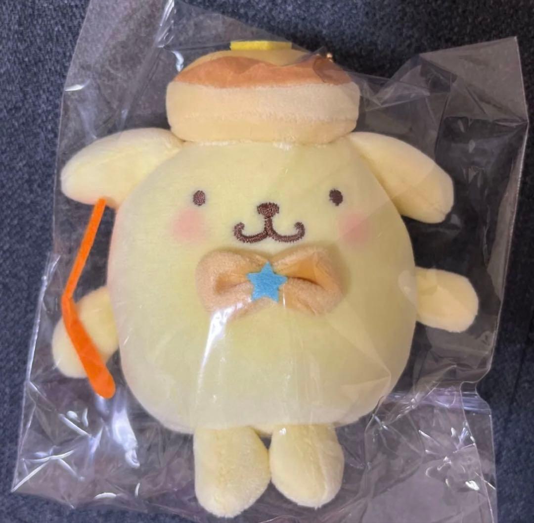 新品 サンリオ ハッピーシェアパンケーキマスコット ポムポムプリン