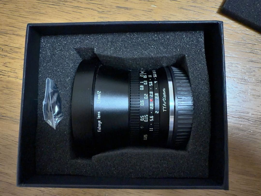 TTArtisan 7.5mm F2 フィッシュアイレンズ　ニコンZマウント