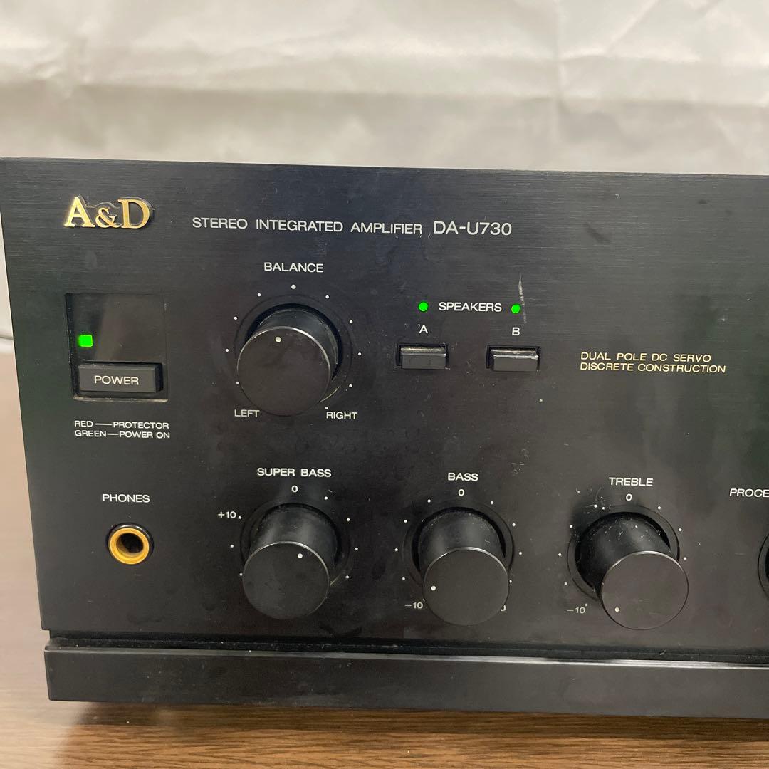 名機】A＆D【DA-U730】プリメインアンプ - メルカリ