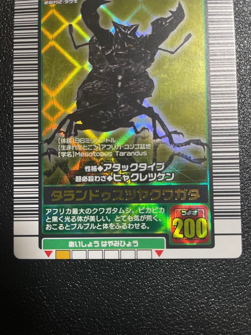 ムシキング タランドゥスツヤクワガタ 美品 2003 - メルカリ